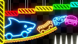 Shutter Crush Team Survival Neon Race screenshot 2