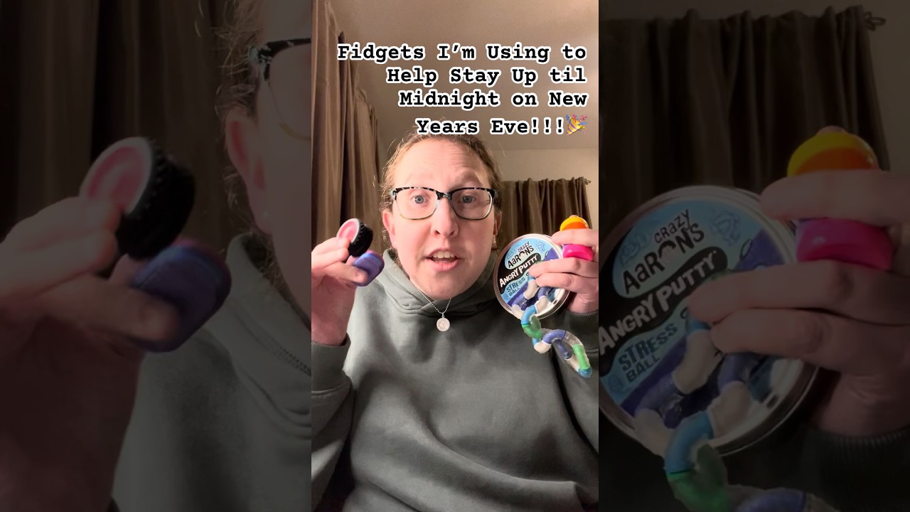 Fidgets I&rsquo;m Using to Stay Up to Midnight on New Years #fidgettoys #stressrelief #3dprinting #fidget