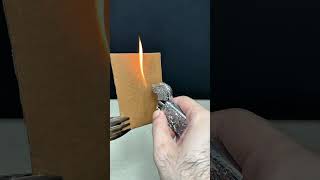 Lighters Vs Cardboard Fire Power Testing #experiment