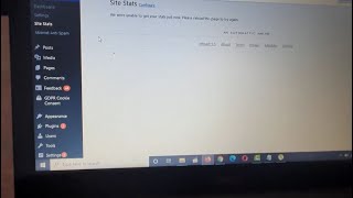 Jetpack We were unable to get your stats just now  Please reload this page to try again Fix