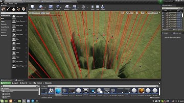 Unreal Engine -- Spawn & Destroy | 05  | How to Spawn on the Ground (Landscape) using a LineTrace