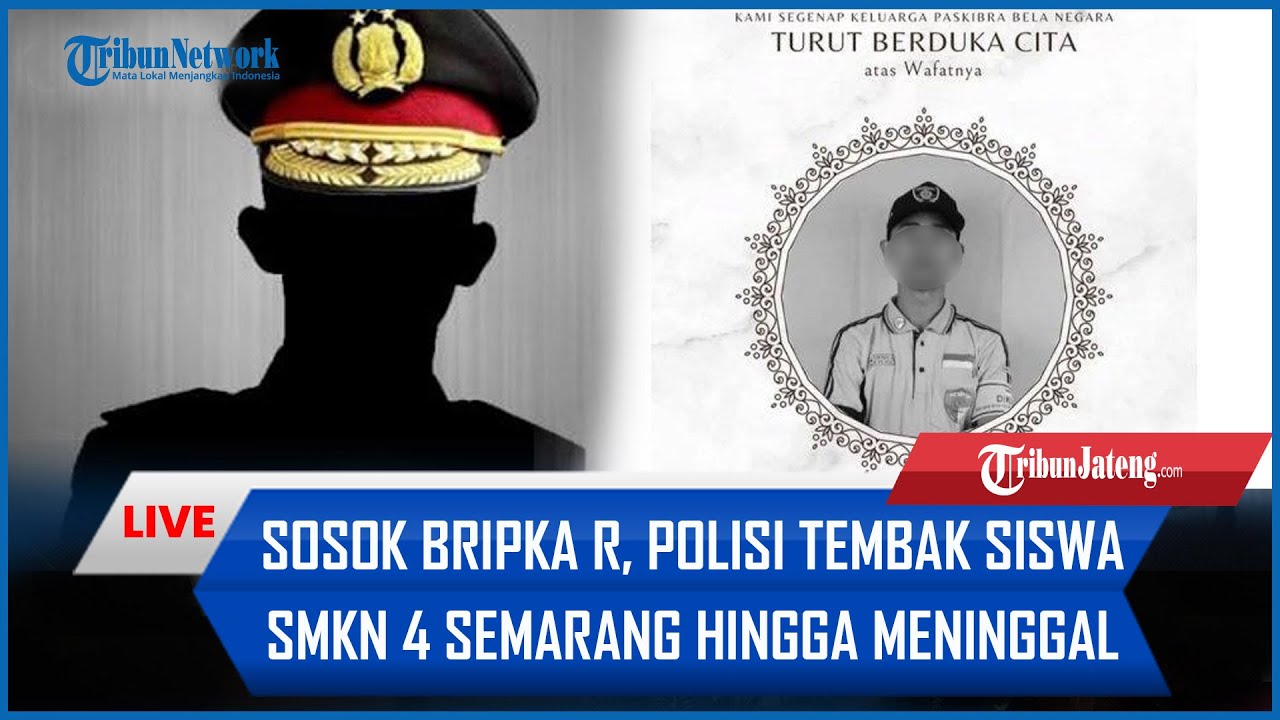 🔴 Sosok Bripka R, Polisi Tembak Siswa SMKN 4 Semarang hingga Meninggal [P]