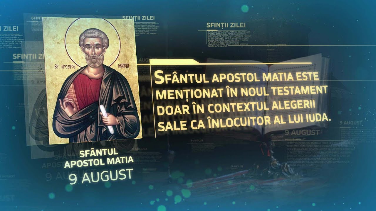 Imagini pentru SfÃ¢ntul Apostol Matia