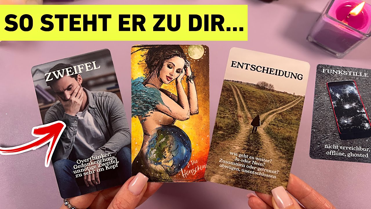 ZWEIFEL 🙅🏻‍♂️📵 Jemand ist BESORGT wegen ETWAS & hat eine ENTSCHEIDUNG getroffen... Tarot Liebe