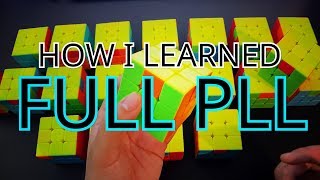 How I Learned Full PLL  |  Rubik's Cube Tips