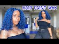 LET ME ADDRESS THIS! | My HAIR PAINT WAX Wash N Go Experience!