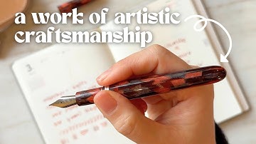 🖋️ Unboxing the Wancher Kyoto Celluloid Fountain Pen with Keiryu Nib 🖋️