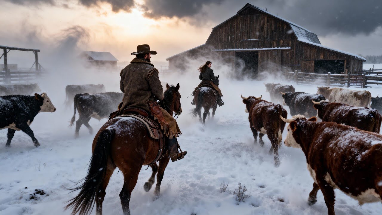 She Saved His Cattle in the Storm — Rich Rancher Thought She Was a Miracle