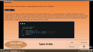 2 3  Types of data c language Part 2 #coding #code #programming #clanguage