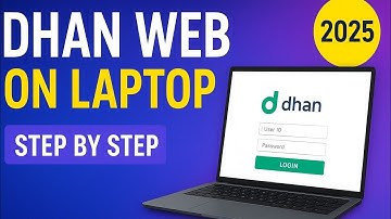 How to Open Dhan App on Laptop/PC | Dhan Web Login Full Guide (2025)