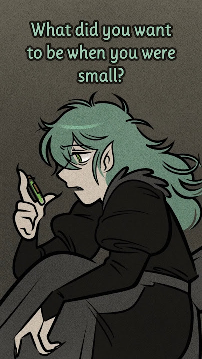 What did you want to be when you were small? #animationmeme #oc