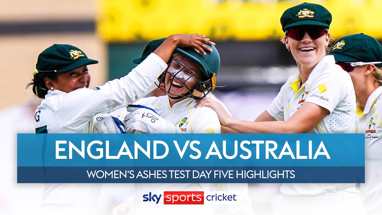 Dominant Australia beat England in one-off Test! 😮 | Women's Ashes ...