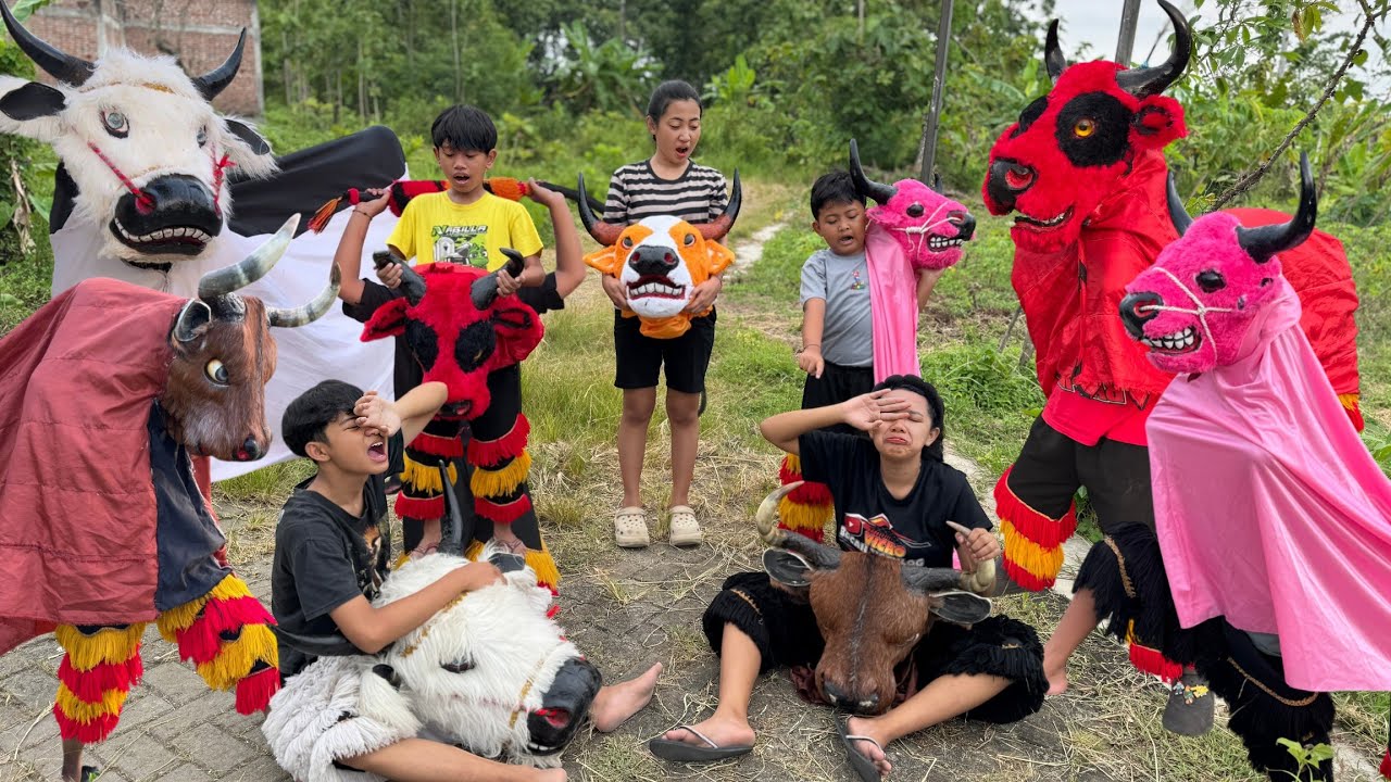 Drama pendek | LOMBA BANTENGAN BEROT BERHADIAH BANTENGAN BEROT OREN 