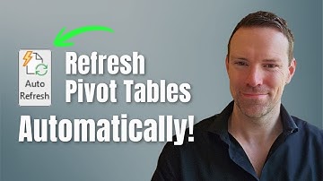 Geen verversknop nodig! Ververs draaitabellen automatisch!