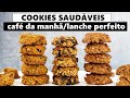 MUITO FÁCEIS DE PREPARAR / Cookies veganos de café da manhã e lanchinho deliciosos