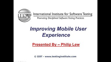 Software Testing Training | Improving Mobile User Experience