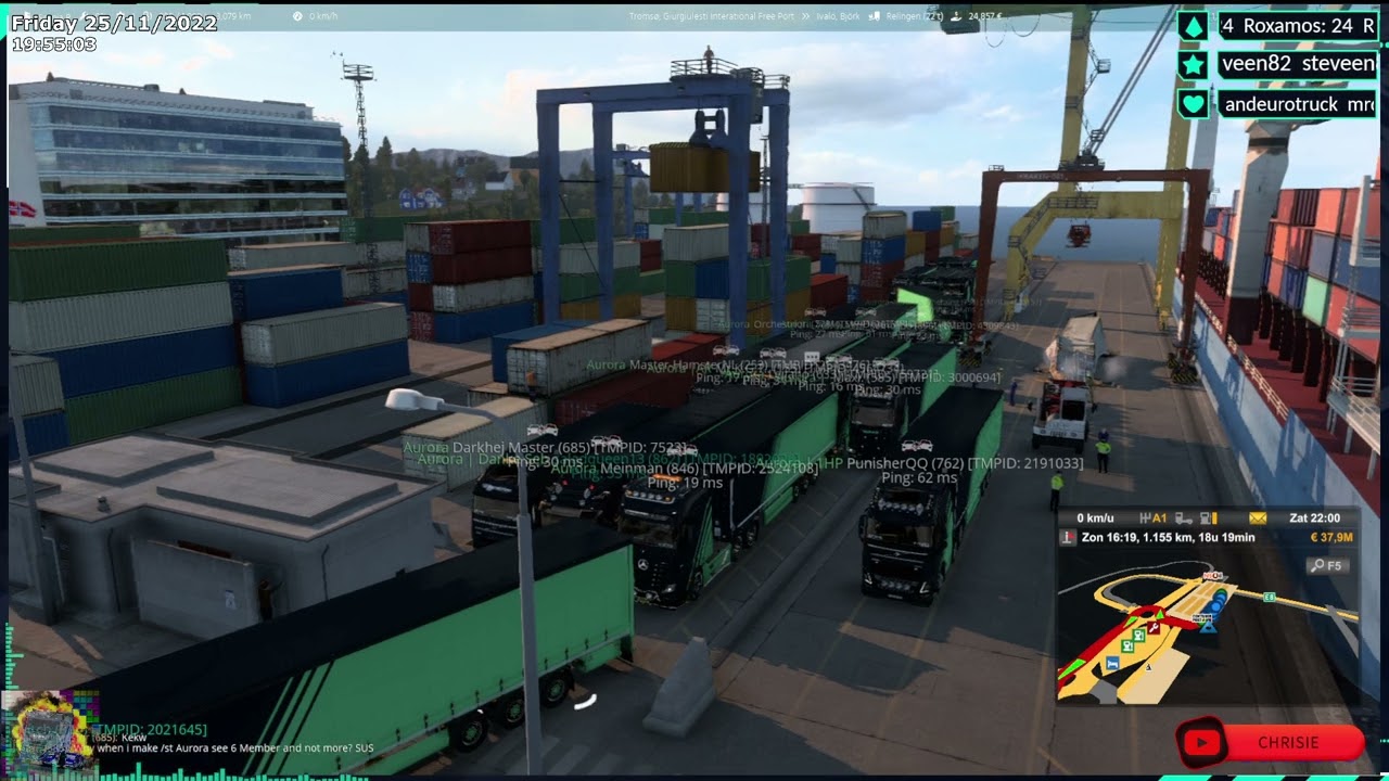 Aurora vtc Private Convoy | 25/11/2022