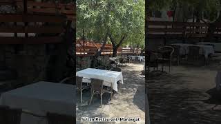 The Sultan Restaurant In Manavgat 🍽️ Right Next To River With Yellow Bridge Views Turkey 🇹🇷 2025