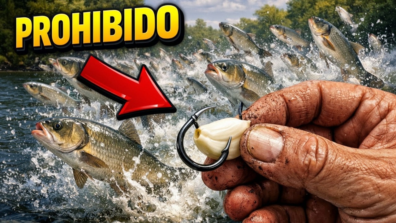 El secreto del AJO en el anzuelo: El atrayente natural que los veteranos nunca olvidan.