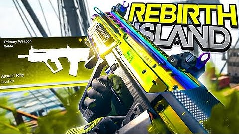 the RAM 7 AR is INSANE ON *NEW* REBIRTH ISLAND! 🔥 (Vanguard Warzone)
