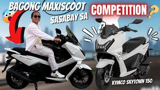 Bagong Maxiscoot Ni Kymco Sasabay Ba Sa Competition? Skytown 150 Test Drive Review