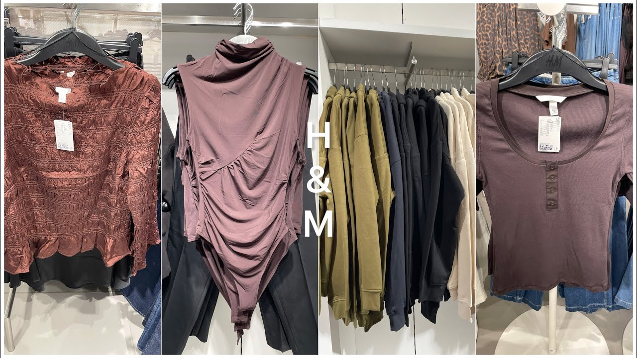 H&M CZERWONY CZERWONY CZERWONY DZIAK 