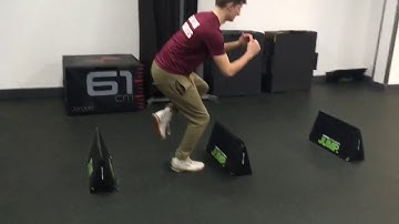 Protocol video for single leg hop hurdles. James Groser PDP coursework