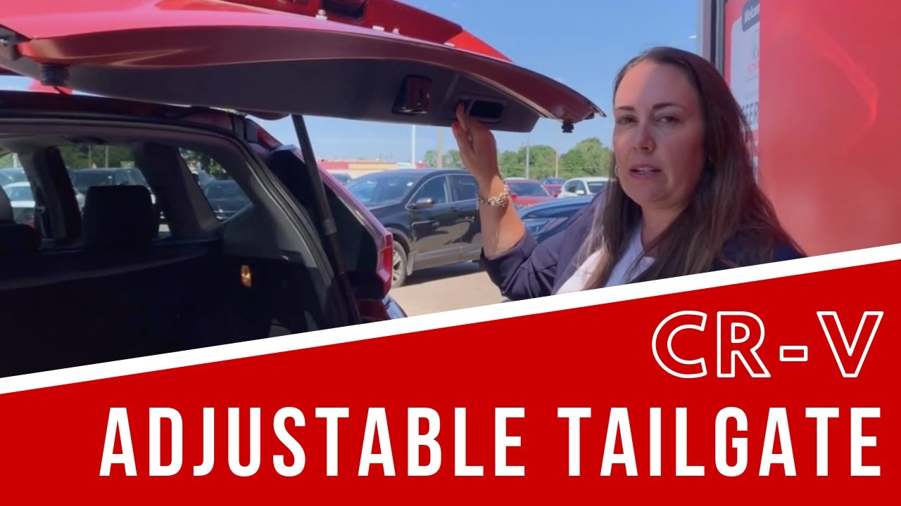 How To Set The CRV Adjustable Tailgate Height YouTube