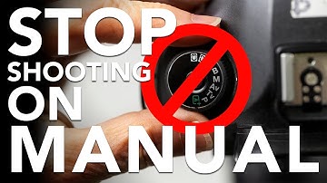 Stop using manual mode on your camera. Use these settings.