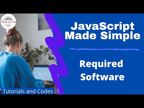 #1 JavaScript Made Simple | Required Software (Watch This)