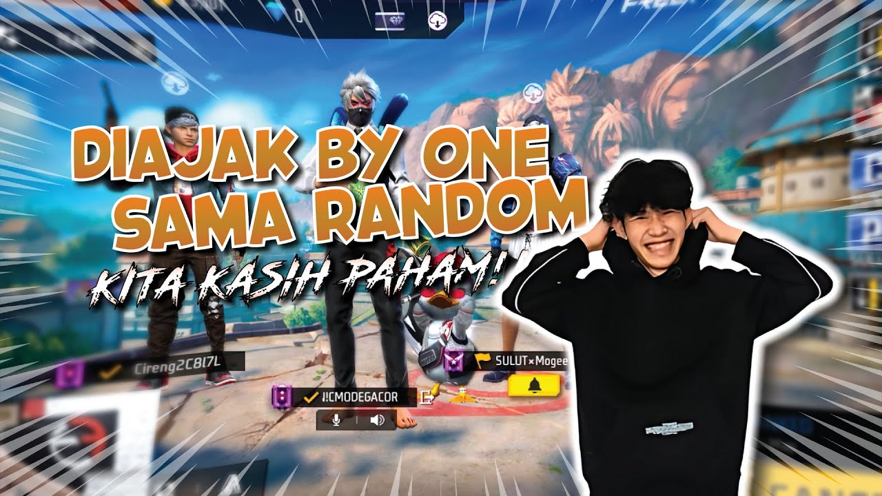 RANDOM INI UDAH GW GENDONG MALAH NGAJAK BY ONE JIRR!!