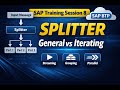 SAP Training Session 8 | SAP CPI Splitter (General vs Iterating) + Streaming, Parallel Processing