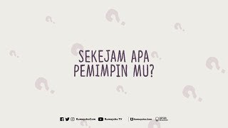 Motion Graphic: Sekejam Apa Pemimpin Mu - Rumaysho TV