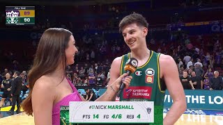 Nick Marshall post-game interview vs Sydney Kings - Round 6, NBL26