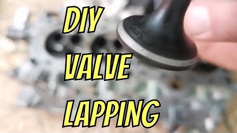 AWD TURBO CRV - DIY Valve Lapping the B20 - Honda YouTube Challenge