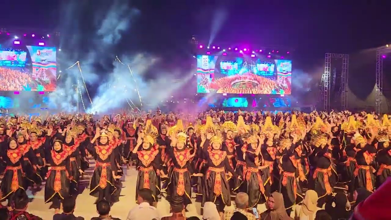 Tarian Harmonisasi Nusantara - F8 Makassar 2024