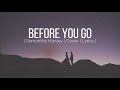 Before You Go | Samantha Harvey | Cover | Lyrics