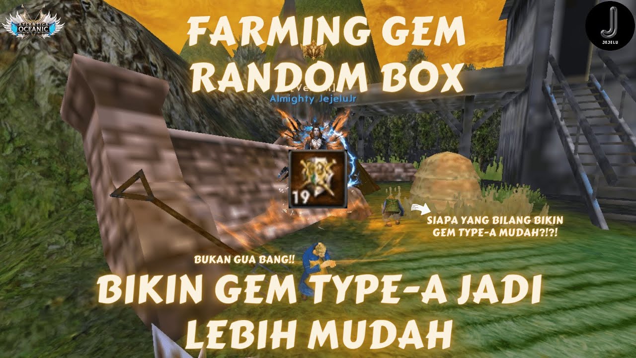 [Atlantica Oceanic] Farming GEM Random Box - Bikin Gem Type-A Jadi Lebih Mudah!