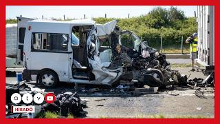 Horrorbaleset az M1-esen: sokan meghaltak, Magyar Péter is megszólalt