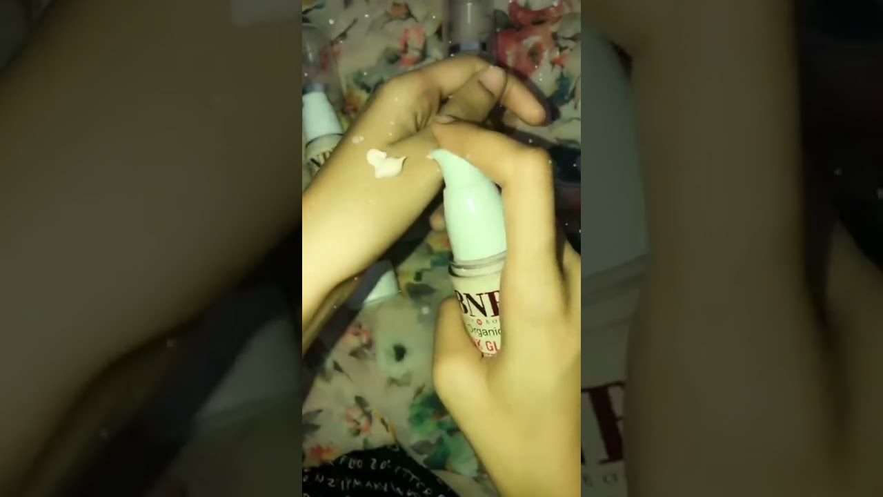 BNB rice extract and sunscreen 🧴🌙