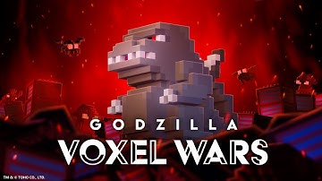 Godzilla Voxel Wars Trailer
