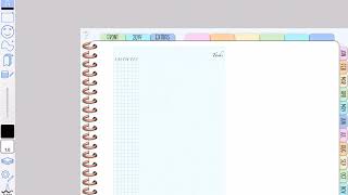 Rolling task list in ZoomNotes