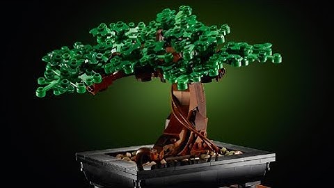 Bonsai Tree - 10281 - Lego Time-lapse