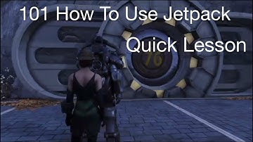 Fallout 76 How To Use Jetpack 101 Quick Course. Just basics. Nearly fly with jetpack or jump higher