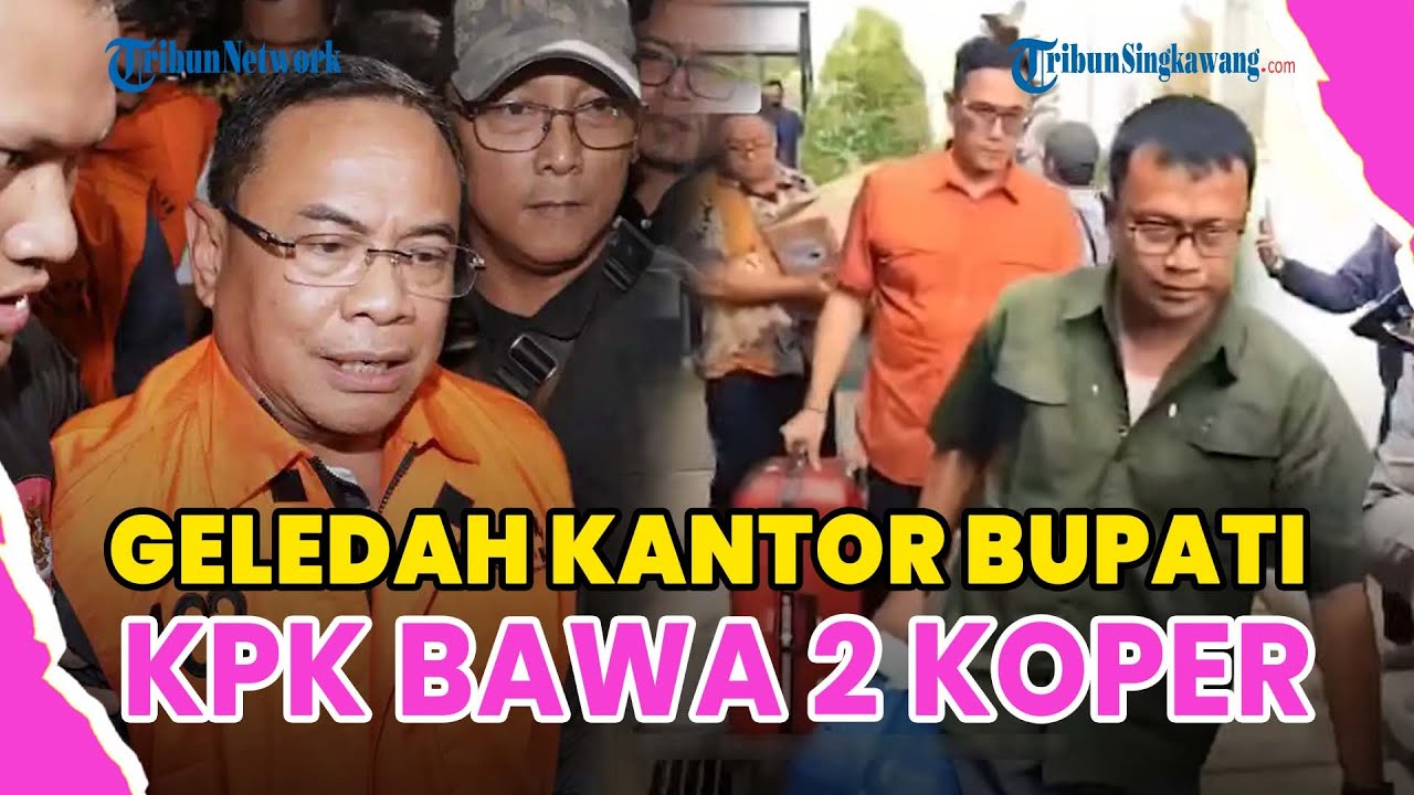 ®️🔴 USAI SUDEWO DITAHAN❗KPK BAWA 2 KOPER DAN 1 KARDUS  HASIL GELEDAH RUMDIN & KANTOR BUPATI PATI