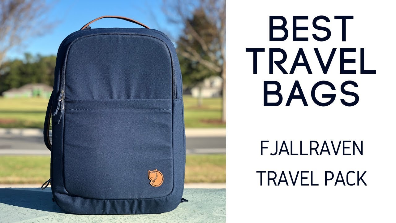 belegd broodje Berg Publiciteit Fjallraven Travel Pack - Spacious 35L Carry On Bag with Solid Organization  - YouTube