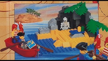 Lego 6254 - an instruction to build alternative model "C" from back of the set