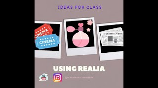 Using realia in class