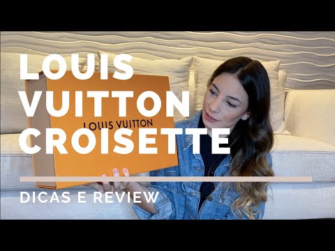 THE BAG REVIEW: UNBOXING LOUIS VUITTON CROISETTE IN DAMIER EBENE