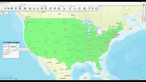 How to export all point and boundary zip codes from MapBusinessOnline